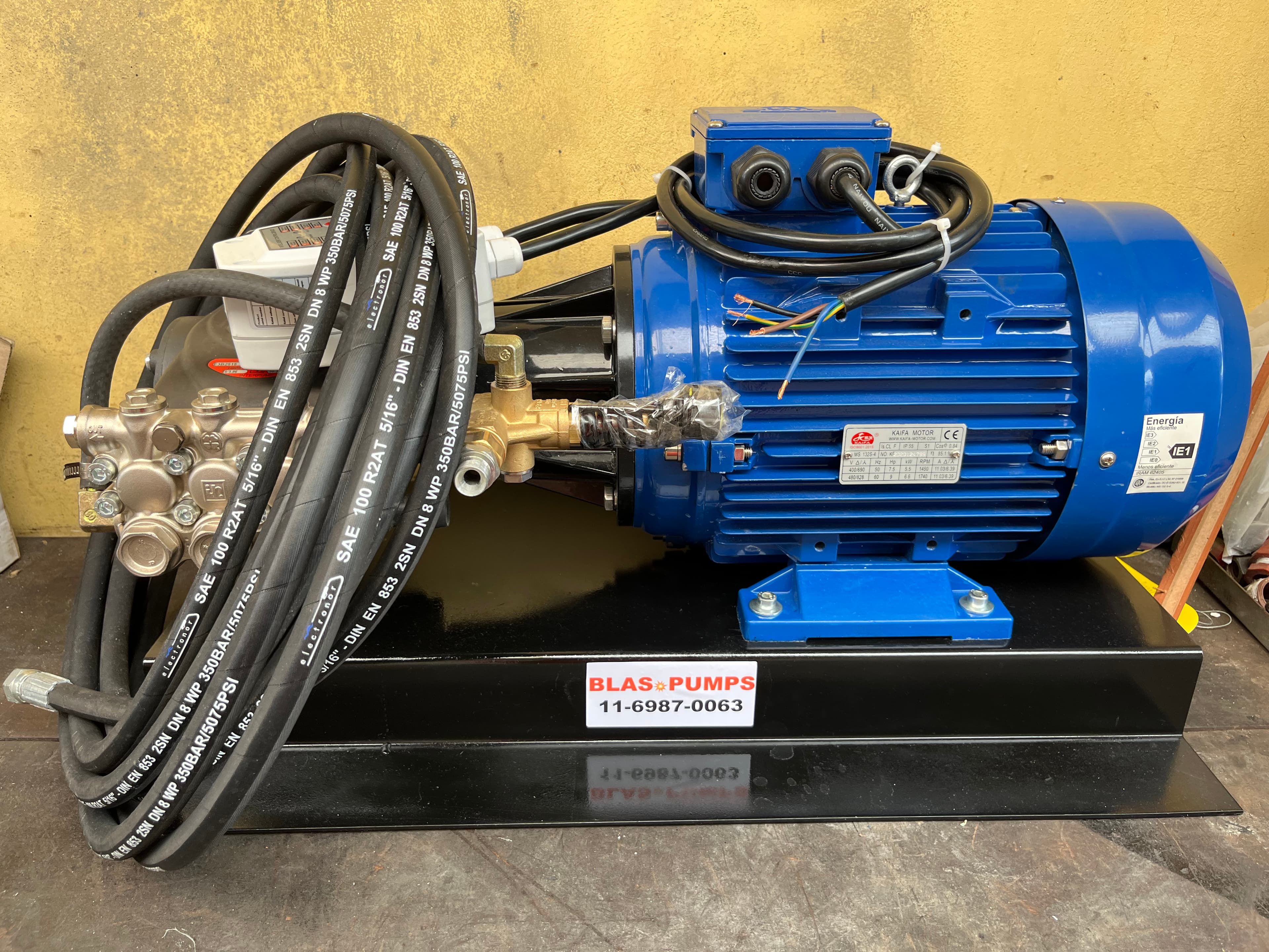 Hidrolavadoras trifásicas